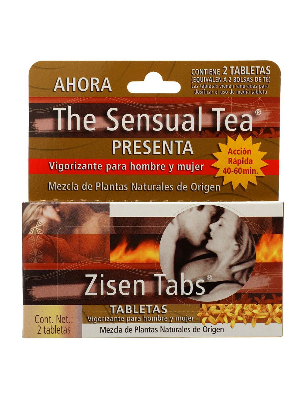 Precio The sensual tea zisen 2 comprimidos | Farmalisto MX