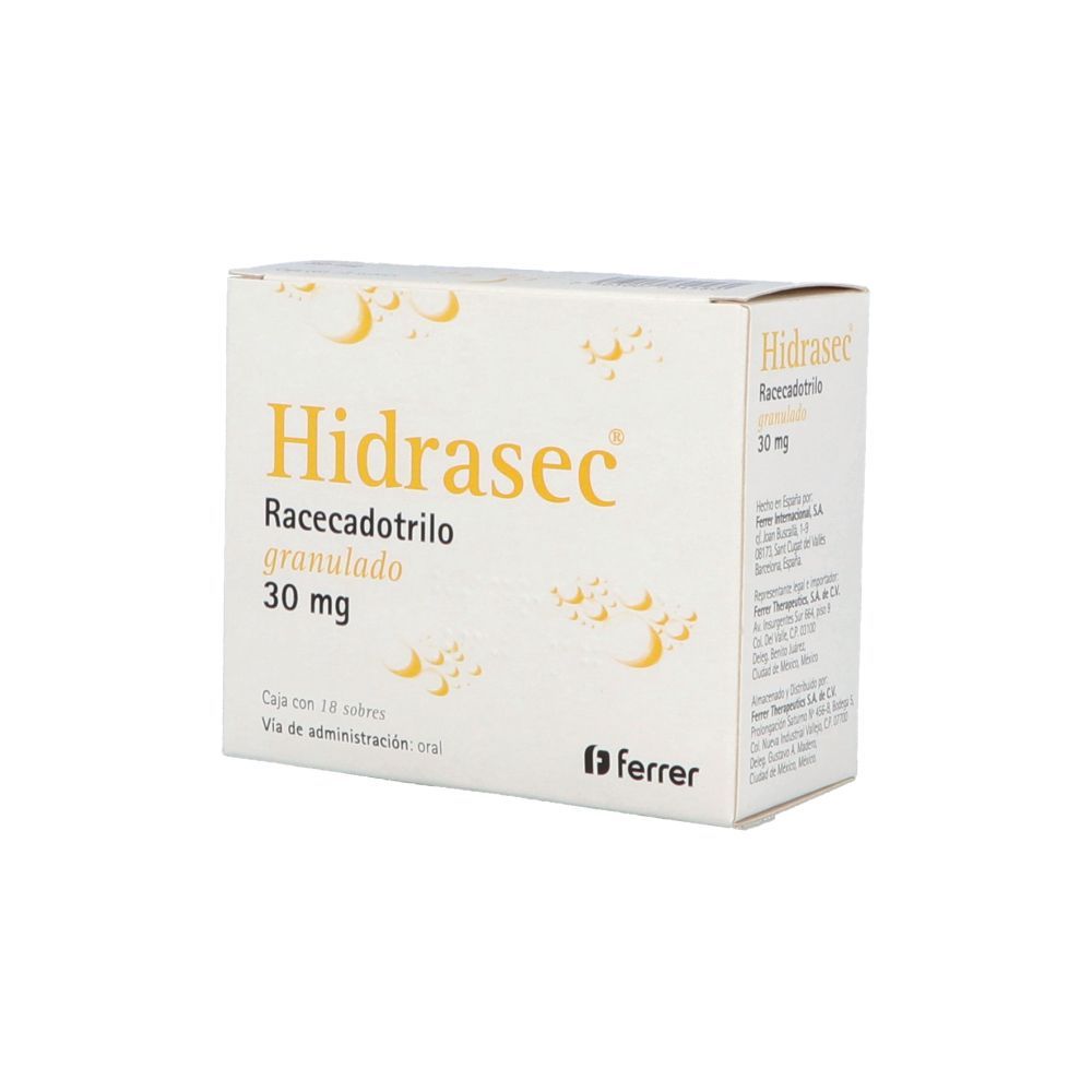 Precio Hidrasec 30 mg granulado 18 sobres | Farmalisto MX