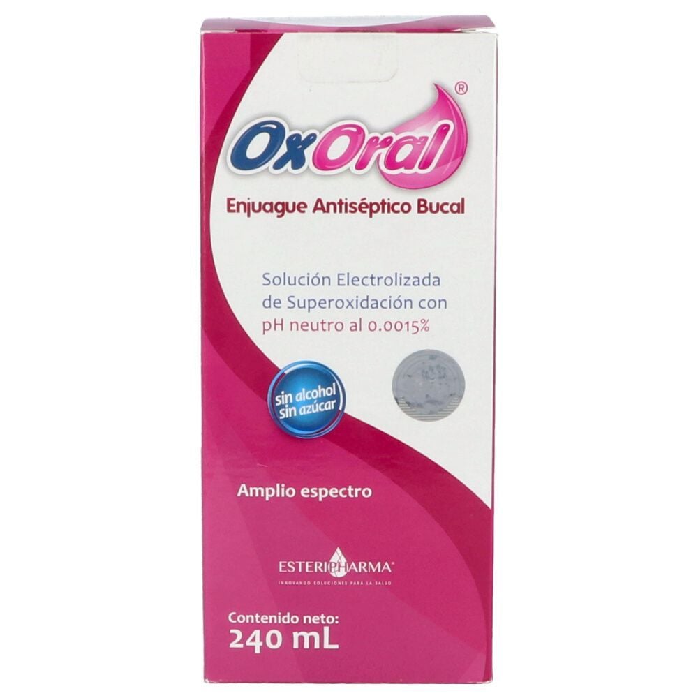 Precio Oxoral enjuague antiséptico bucal 240 mL | Farmalisto MX